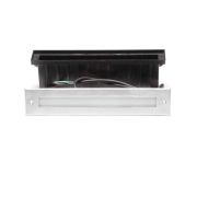 Bodeneinbauleuchte, Line IV, 7,1 W, 3000 K, Silber, 220-240 V/AC, 50 / 60 Hz