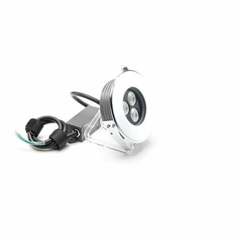 Deko-Light Bodeneinbauleuchte, Flat II 105 mm, 5,5 W, 3000 K, Silber, 220-240 V/AC, 50 / 60 Hz