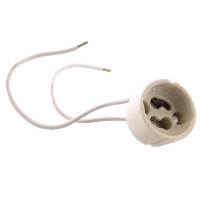 Deko-Light Elektrisches Montagezubehör, Fassung GU10 mit 15 cm Kabel, Tiefe: 150 mm, 100.0 W