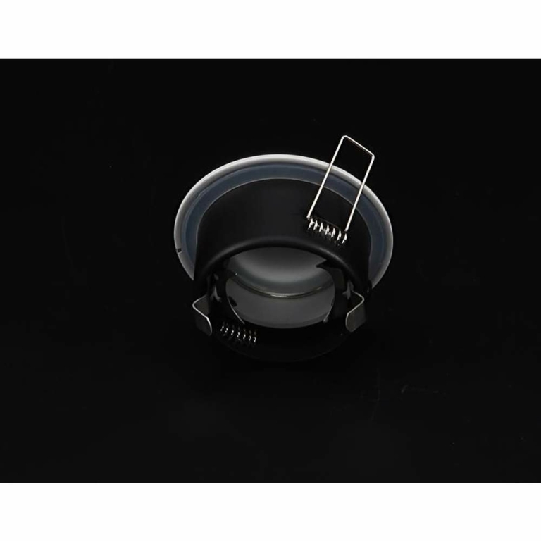Deko-Light Deckeneinbauring, Damp Rund, 1x max 35 W MR16, Weiß, Spannungskonstant, 12 V/AC/DC