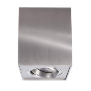 Deckenaufbauleuchte, Dato, 1x max. 50 W GU10, Silber, 220-240 V/AC, 50 / 60 Hz