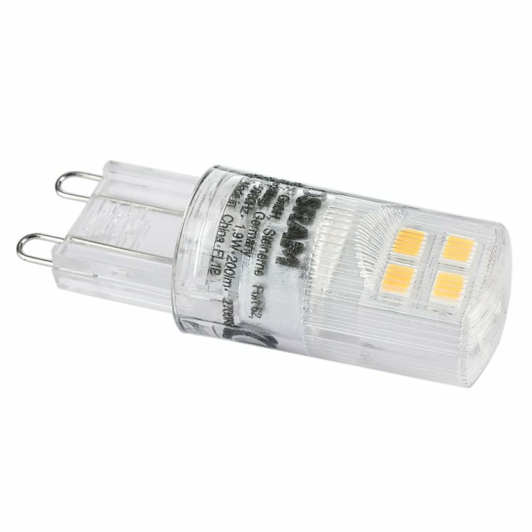 Osram Osram, Leuchtmittel, P PIN, G9, 230 V/AC, 2700 K, 360 Grad, 1.9 W