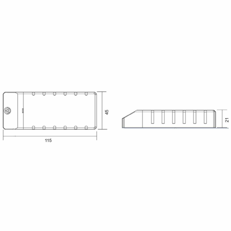 Deko-Light Deko-Light, Netzgerät (CC, DC), BASIC, CC, CC35018/18W, Stromkonstant, 0,7-18,0 W, 220-240 V/AC, Aus