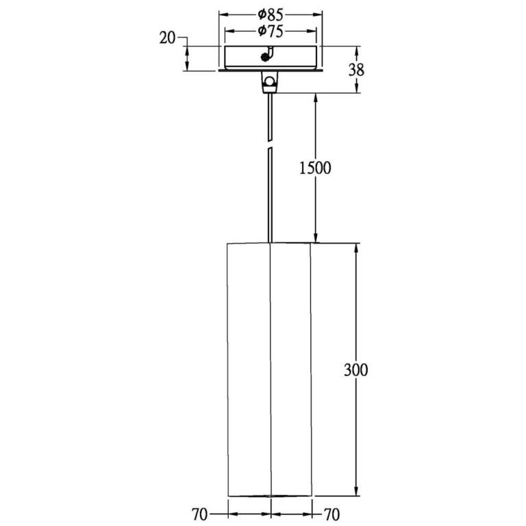 Deko-Light Pendelleuchte, Squad, 1x max. 50 W GU10, Silber, 220-240 V/AC, 50 / 60 Hz