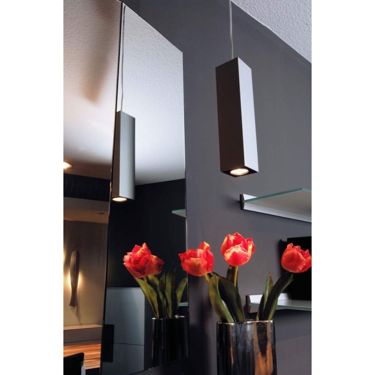 Deko-Light Pendelleuchte, Squad, 1x max. 50 W GU10, Silber, 220-240 V/AC, 50 / 60 Hz