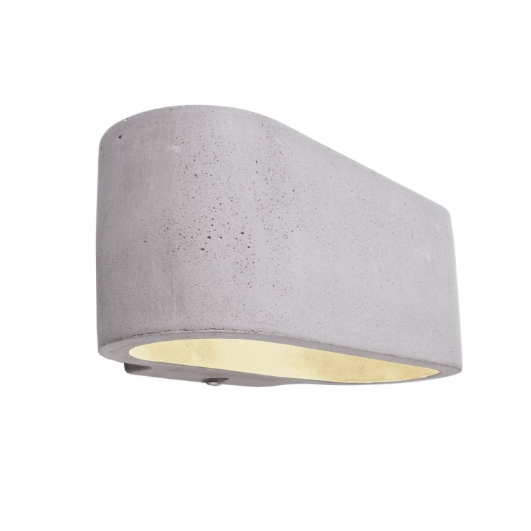 Deko-Light Wandaufbauleuchte, Atria, 1x max. 25 W G9, Grau, 220-240 V/AC, 50 / 60 Hz