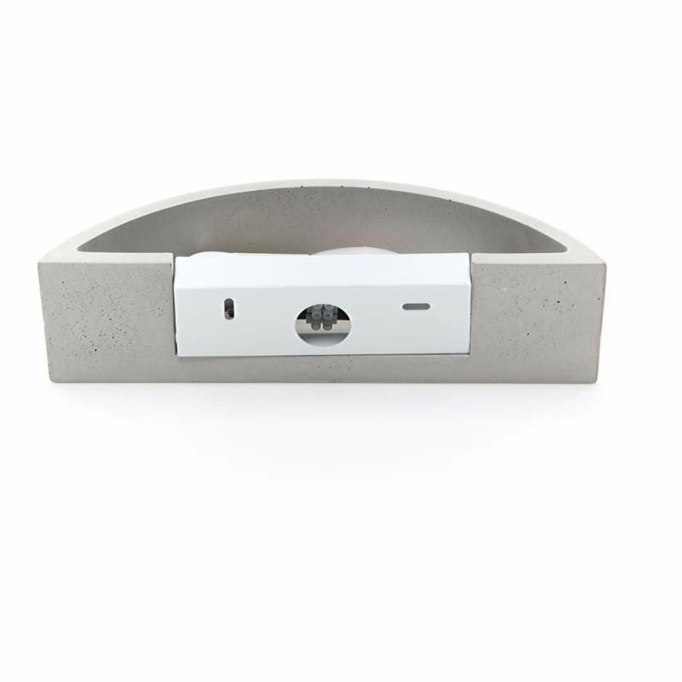 Deko-Light Wandaufbauleuchte, Sarin, 1x max. 25 W E14, Grau, 220-240 V/AC, 50 / 60 Hz