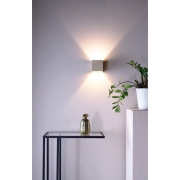 Wandaufbauleuchte, Cube, 1x max. 25 W G9, Beige, 220-240 V/AC, 50 / 60 Hz