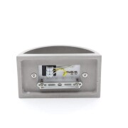 Wandaufbauleuchte, Arianna II, 1x max. 25 W G9, Grau, 220-240 V/AC, 50 / 60 Hz