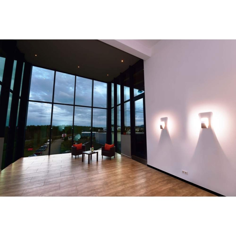 Deko-Light Wandaufbauleuchte, Canopus, 16 W, DIM, 2000-3000 K, Silber, 220-240 V/AC, 50 / 60 Hz