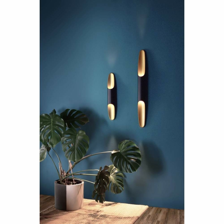 Deko-Light Wandaufbauleuchte, Apodis 800 mm, DIM, 10,8 W, 3000K, Gold, 220-240 V/AC, 50 / 60 Hz