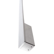 Wandaufbauleuchte, Larga 910 mm, 9 W, 3000 K, Silber, 100-277 V/AC, 50 / 60 Hz