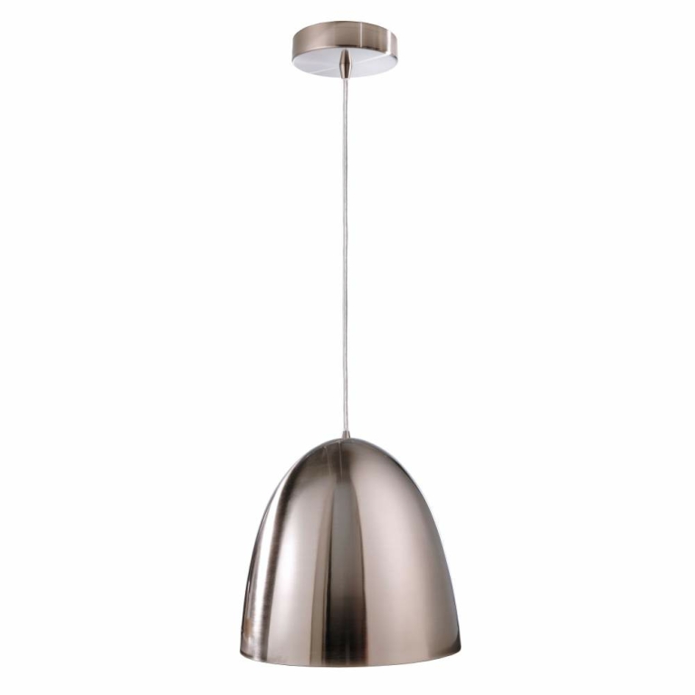 Deko-Light Pendelleuchte, Bell, 1x max. 40 W E27, Silber, 220-240 V/AC, 50 / 60 Hz