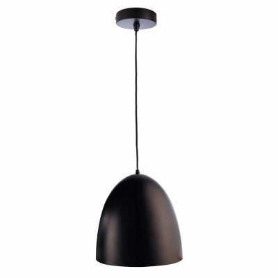 Deko-Light Pendelleuchte, Bell, 1x max. 40 W E27, Schwarz, 220-240 V/AC, 50 / 60 Hz