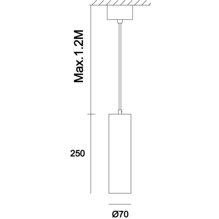Deko-Light Pendelleuchte, Pollux, 1x max. 35 W GU10, Grau, 220-240 V/AC, 50 / 60 Hz