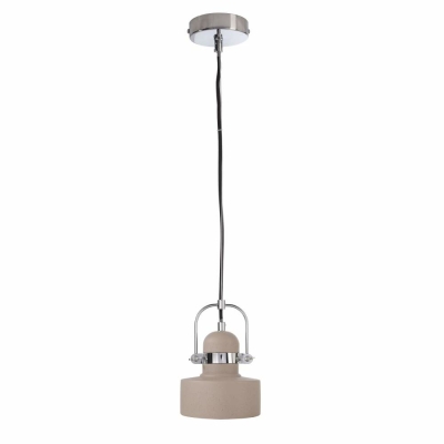 Deko-Light Pendelleuchte, Pavonis, 1x max. 25 W E27, Grau, 220-240 V/AC, 50 / 60 Hz