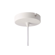 Pendelleuchte, Asterope Rund 400 mm, 1x max. 40 W E27, Weiß, 220-240 V/AC, 50 / 60 Hz