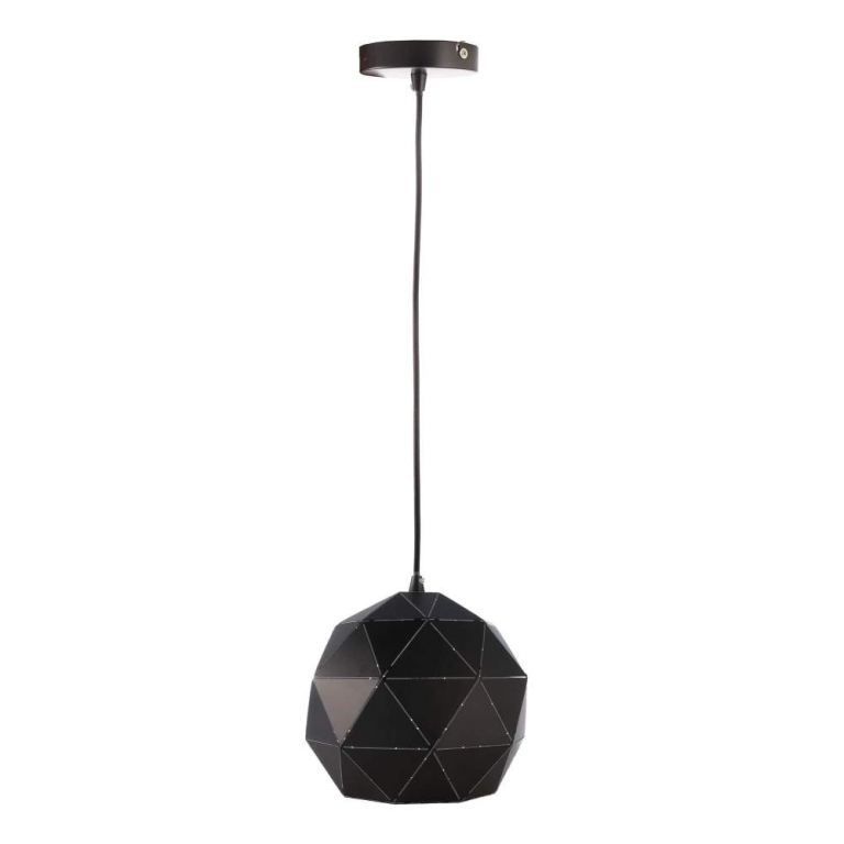 Deko-Light Pendelleuchte, Asterope  Rund 250 mm, 1x max. 40 W E27, Schwarz, 220-240 V/AC, 50 / 60 Hz