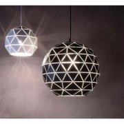 Pendelleuchte, Asterope Rund 500 mm, 1x max. 40 W E27, Schwarz, 220-240 V/AC, 50 / 60 Hz