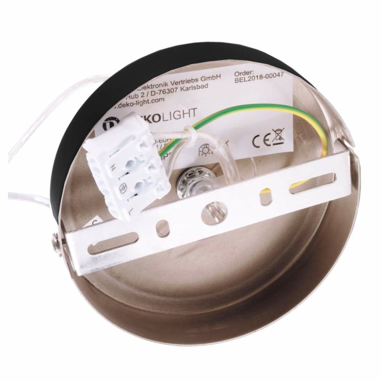 Deko-Light Pendelleuchte, Asterope Linear, 1x max. 40 W E27, Schwarz, 220-240 V/AC, 50 / 60 Hz