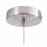 Pendelleuchte, Ankaa 200 mm, 1x max. 40 W E27, Edelstahl, 220-240 V/AC, 50 / 60 Hz