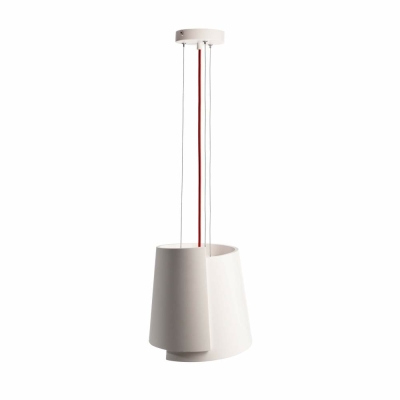 Deko-Light Pendelleuchte, Twister II 280 mm, 1x max. 40,00 W E27, Weiß, 220-240 V/AC, 50 / 60 Hz