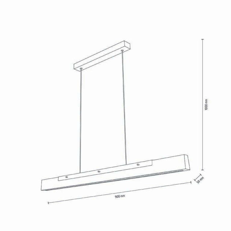 Deko-Light Pendelleuchte, MADERA, 16 W, Touch DIM, 3000 K, Schwarz, 220-240 V/AC, 50 / 60 Hz
