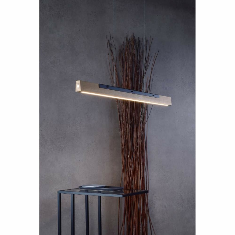 Deko-Light Pendelleuchte, MADERA, 16 W, Touch DIM, 3000 K, Schwarz, 220-240 V/AC, 50 / 60 Hz