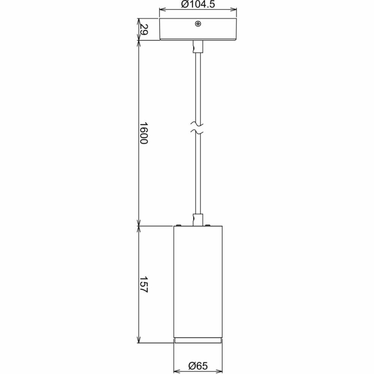 Deko-Light Pendelleuchte, Lucea, 10 W, 3000/4000 K, Schwarz, 220-240 V/AC, 50 / 60 Hz