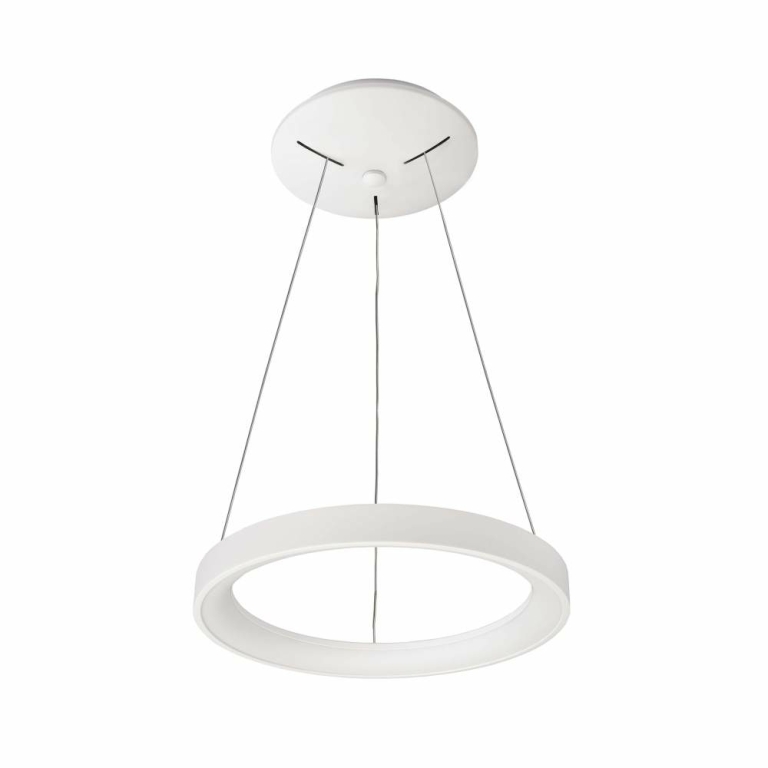 Deko-Light Pendelleuchte, Merope 400 mm, 30 W, DIM, 3000/4000 K, Weiß, 220-240 V/AC, 50 / 60 Hz