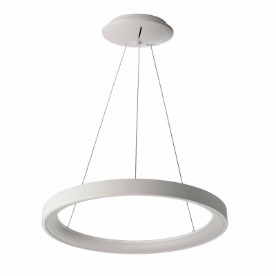 Deko-Light Pendelleuchte, Merope 600 mm, 42 W, DIM, 3000/4000 K, Weiß, 220-240 V/AC, 50 / 60 Hz