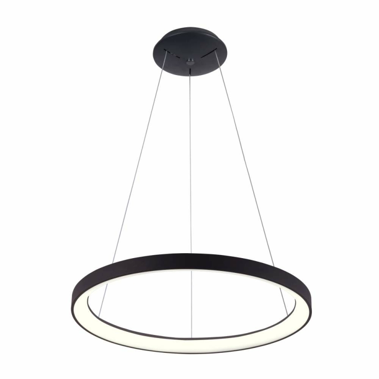 Deko-Light Pendelleuchte, Merope 600 mm, 42 W, DIM, 3000/4000 K, Schwarz, 220-240 V/AC, 50 / 60 Hz