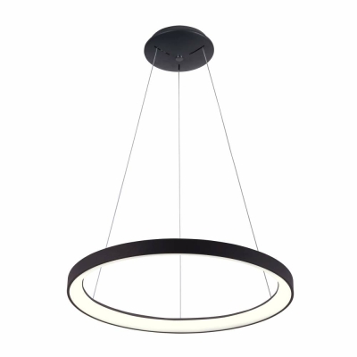 Deko-Light Pendelleuchte, Merope 600 mm, 42 W, DIM, 3000/4000 K, Schwarz, 220-240 V/AC, 50 / 60 Hz