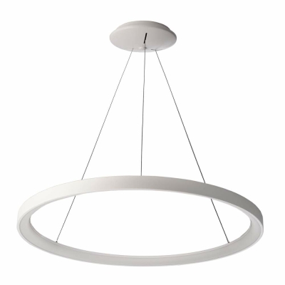 Deko-Light Pendelleuchte, Merope 800 mm, 60 W, DIM, 3000/4000 K, Weiß, 220-240 V/AC, 50 / 60 Hz