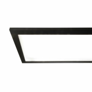 Pendelleuchte, LED Panel transparent, Eckig, 50 W, DIM, 3000/4000 K, Weiß, 220-240 V/AC, 50 / 60 Hz