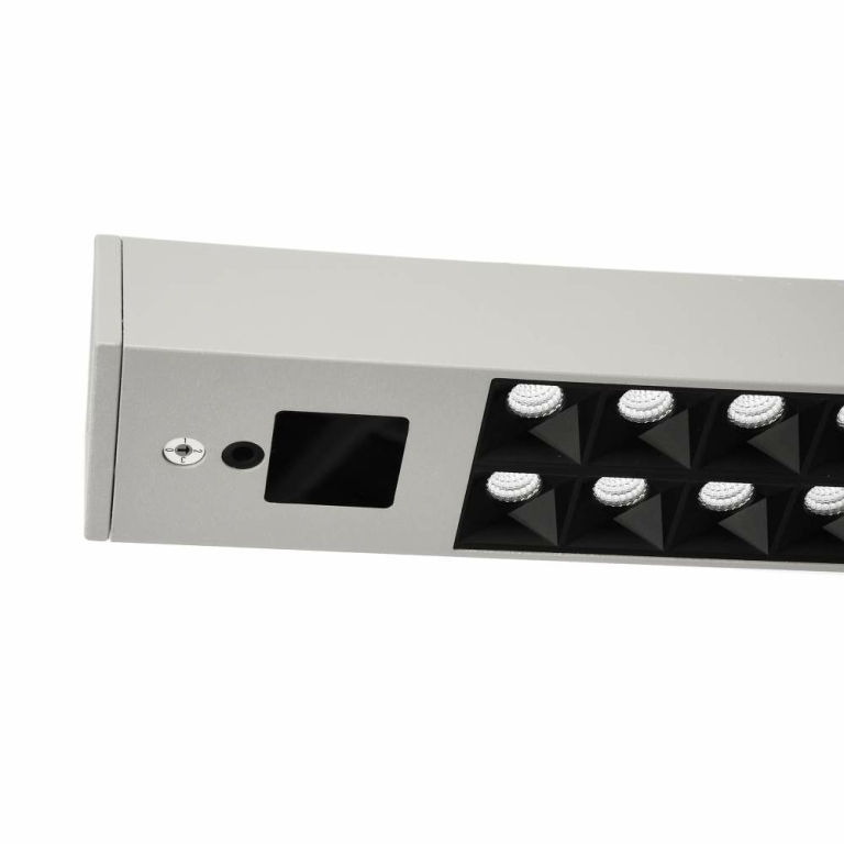 Deko-Light Stehleuchte, Office Three Standard, Motion, 80 W, DIM, 4000 K, silber, 220-240 V/AC, 50 / 60 Hz