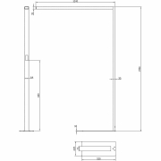 Stehleuchte, Office Three Standard, Motion, 80 W, DIM, 4000 K, schwarz, 220-240 V/AC, 50 / 60 Hz