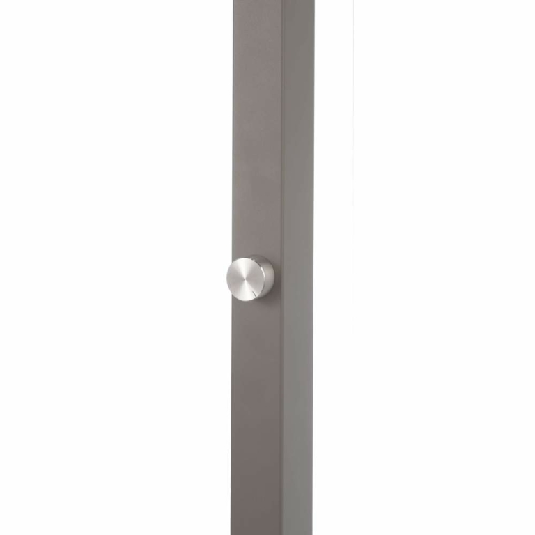 Deko-Light Stehleuchte, Office Two Up and Down, 80 W, DIM, 4000 K, Silber, 200-240 V/AC, 50 / 60 Hz