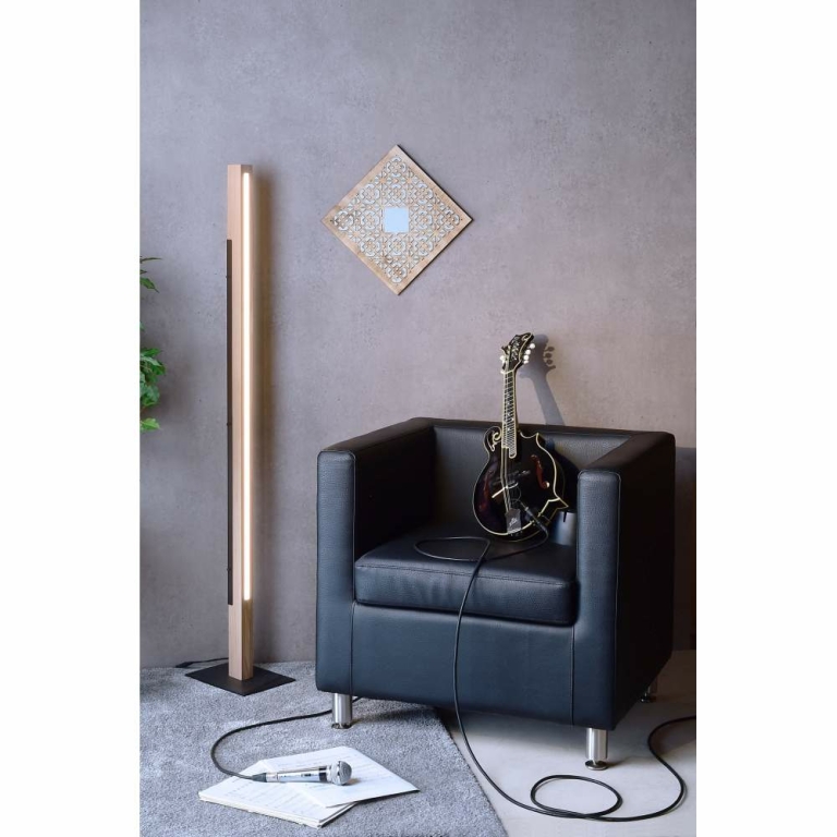 Deko-Light Stehleuchte, MADERA, 17 W, Touch DIM, 3000 K, Schwarz, 220-240 V/AC, 50 / 60 Hz