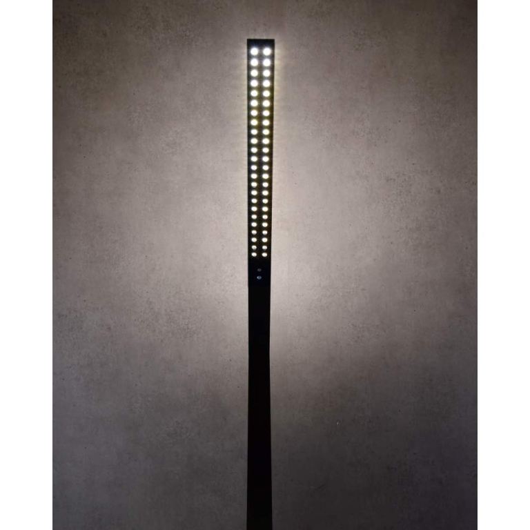 Deko-Light Stehleuchte, Office Three Motion CCT Up and Down, 80 W, Touch DIM, 3000-5700 K, Grau, 200-240 V/AC,