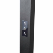 Stehleuchte, Office Three Motion CCT Up and Down, 80 W, Touch DIM, 3000-5700 K, Grau, 200-240 V/AC,