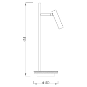 Tischleuchte, Brahe, 8,5 W, 3000 K, Weiß, 220-240 V/AC, 50 / 60 Hz