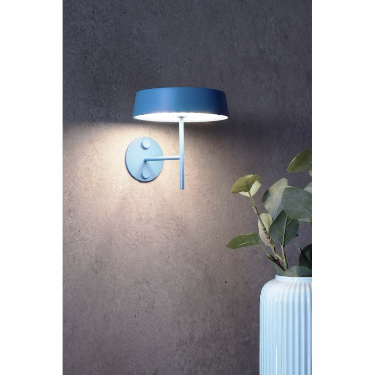 Deko-Light Akkuleuchte, Kopf Magnetleuchte Miram, 2,2 W, Touch DIM, 3000 K, Blau, Spannungskonstant, 3.7 V/DC