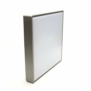 Deckenaufbauleuchte, Quadrata III 400x400 mm, 21 W, 3000 K, Grau, 220-240 V/AC, 50 / 60 Hz
