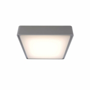 Deckenaufbauleuchte, Quadrata I 220x220 mm, 10 W, 3000 K, Grau, 220-240 V/AC, 50 / 60 Hz