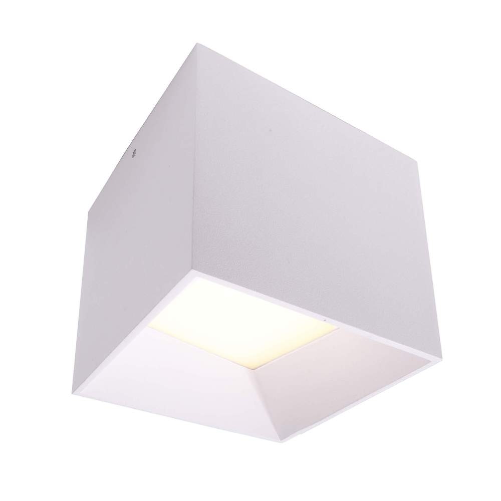 DEKO-LIGHT Indi I Plafone Da Soffitto 50W In Alluminio Spazzolato - Faretto Orientabile Con Portalampada GU10, Finitura Argento - Perfetto Per Interni - 3