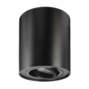 Deckenaufbauleuchte, Bengala, 1x max. 50 W GU10, Schwarz, 220-240 V/AC, 50 / 60 Hz