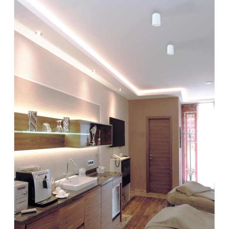 Deko-Light Deckenaufbauleuchte, Bengala, 1x max. 50 W GU10, Weiß, 220-240 V/AC, 50 / 60 Hz