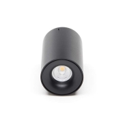 Deckenaufbauleuchte, Bengala, 11,2 W, 3000 K, Schwarz, 220-240 V/AC, 50 / 60 Hz