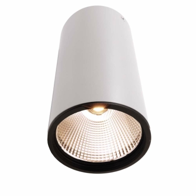 Deko-Light Deckenaufbauleuchte, Luna, 40 W, 3000 K, Weiß, 220-240 V/AC, 50 / 60 Hz